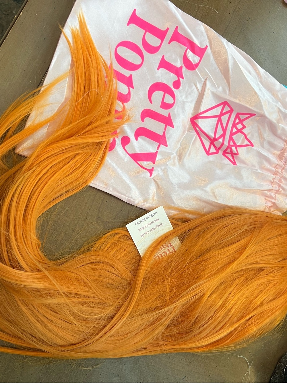 Chelsey smith crowns- Dragon Ball Z. Orange wig brand new